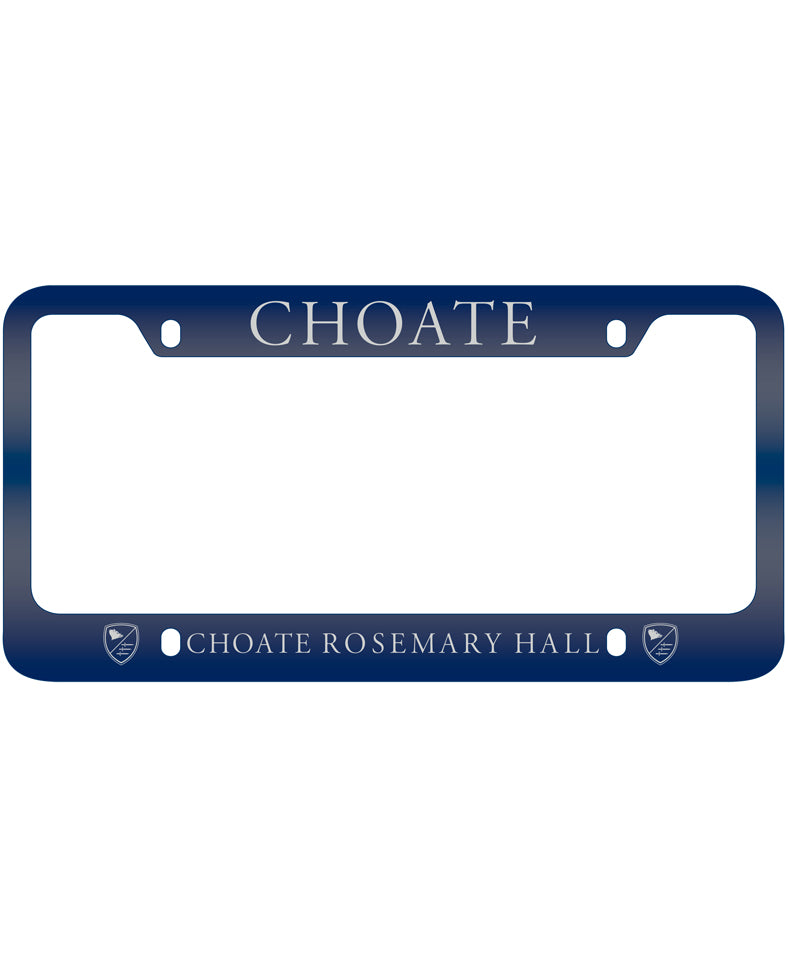 Laser Engraved License Frame