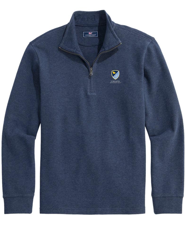 Vineyard Vines Mens Solid Saltwater Quarter-Zip