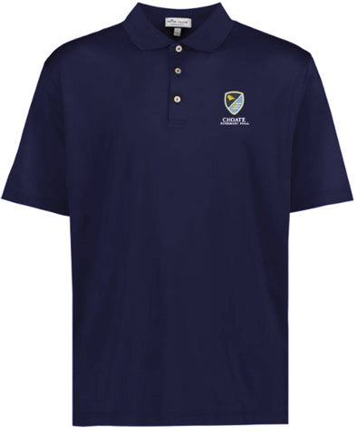 Peter Millar Men's Solid Performance Polo - Self Collar – Choate Store