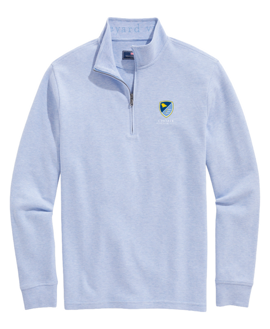 Vineyard Vines Mens Solid Saltwater Quarter-Zip