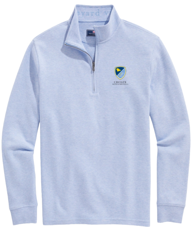 Vineyard Vines Mens Solid Saltwater Quarter-Zip