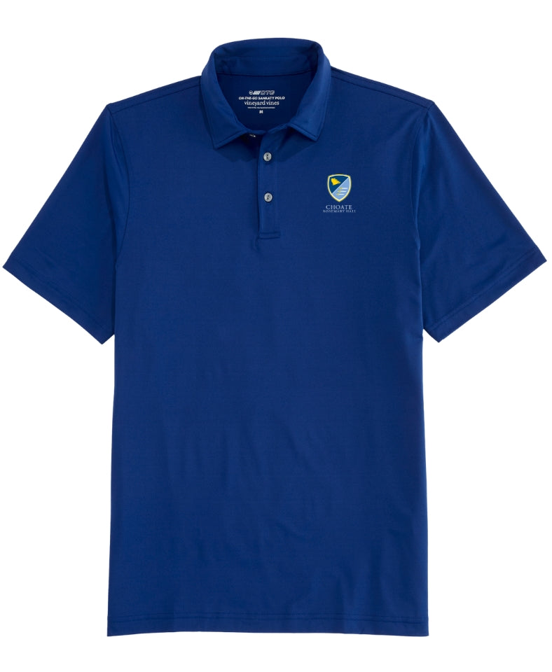 Vineyard Vines Heathered Winstead Sankaty Performance Polo
