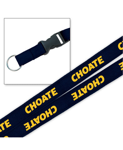 Lanyard with Detachable Key Ring